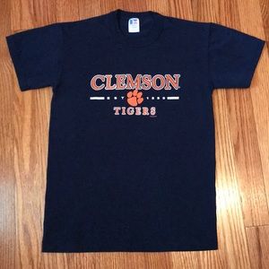 Youth Small Clemson Tigers Navy Shirt EUC